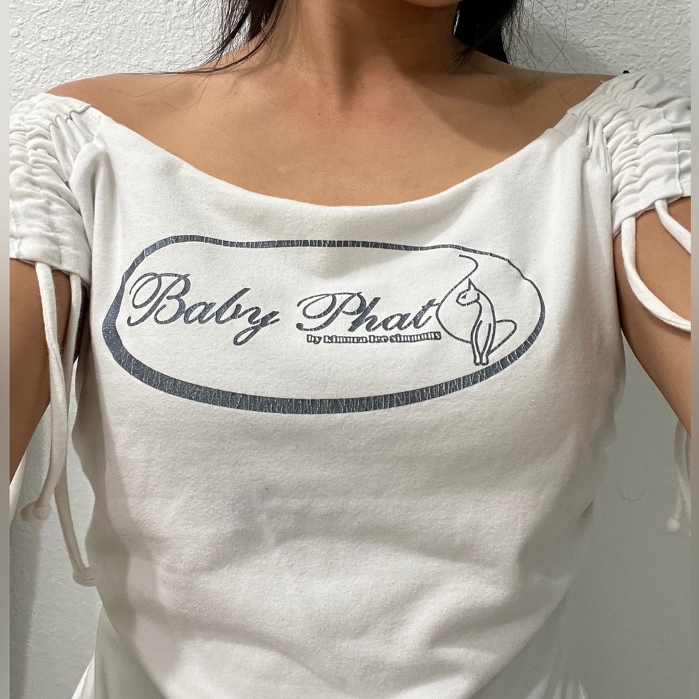 Baby Phat Off the shoulder cinch Top🍼👼🏻